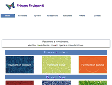 Tablet Screenshot of prismaroma.com